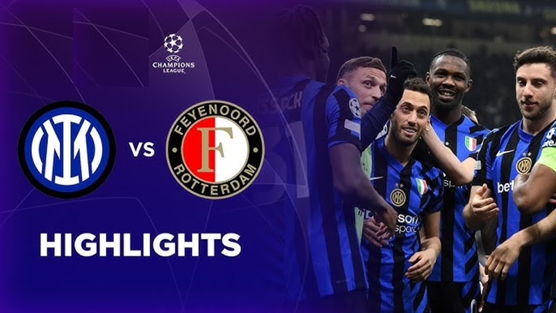 Highlights Inter vs Feyenoord - UCL 12 Mar 2025
