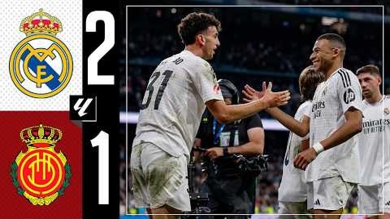 Highlights Real Madrid vs Mallorca - Laliga 15 May 2025