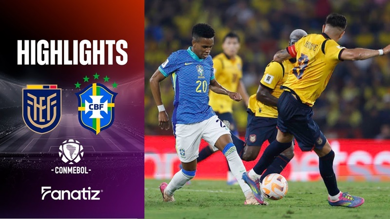 Highlights Equador v Brazil