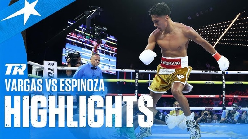 HUGE KO! Emiliano Vargas x Alexander Espinoza | FIGHT HIGHLIGHTS
