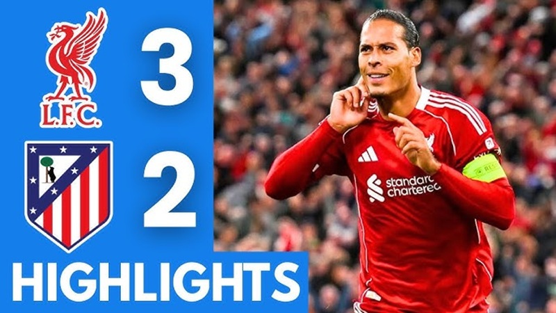 Highlights Liverpool vs Atl. Madrid - UCL 18 Sept 2025