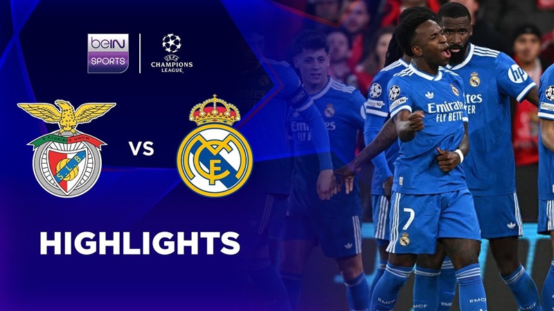 Highlights Benfica 0-1 Real Madrid | Champions League 25/26 