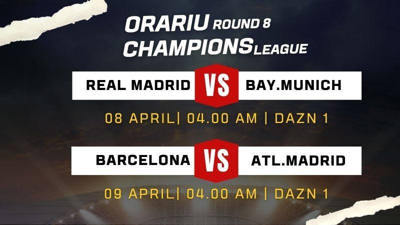 Orariu UEFA Champions League