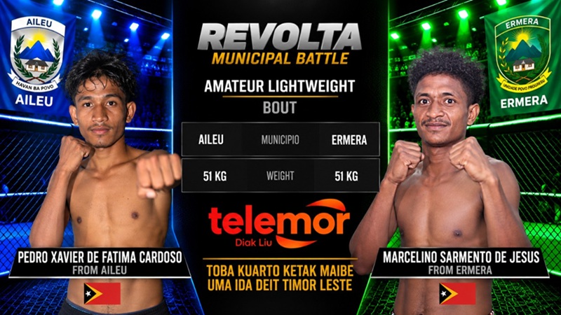 FIGHT 02 - Ermera vs Aileu | Revolta Municipal battle with Telemor